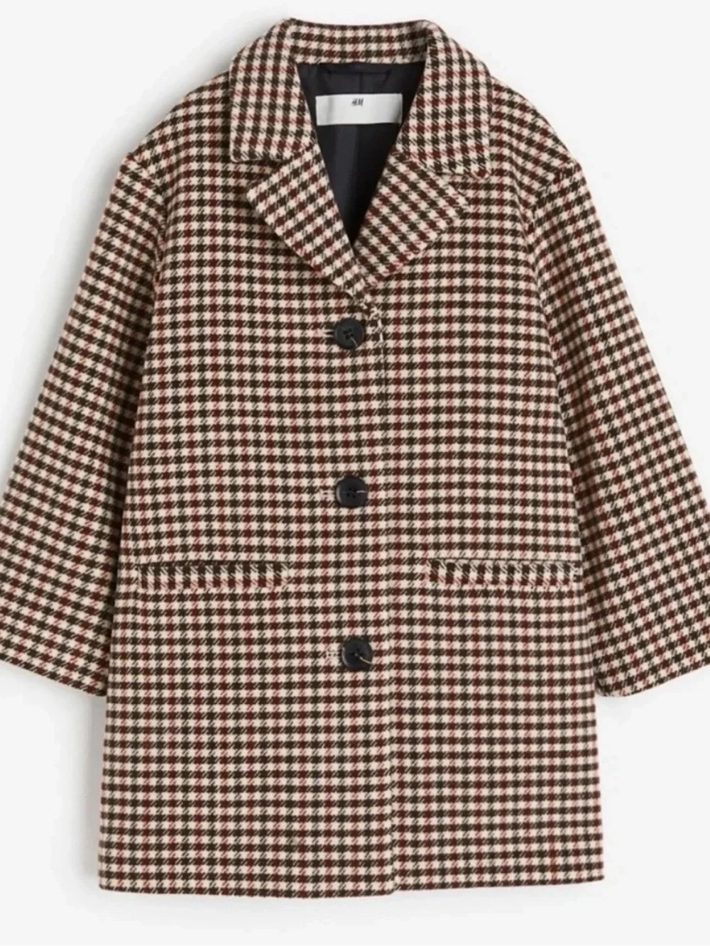 H&M Kids Felted Coat - Unisex - 3-4T